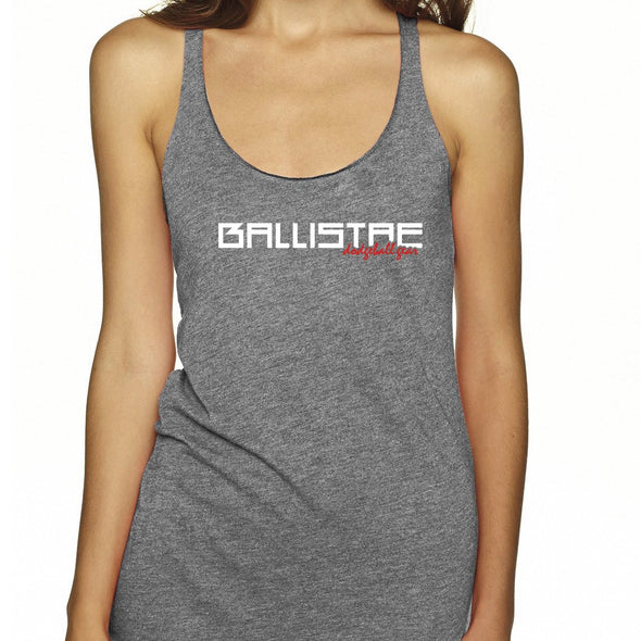 Ballistae Anvil Racerback Triblend Ladies' Tank